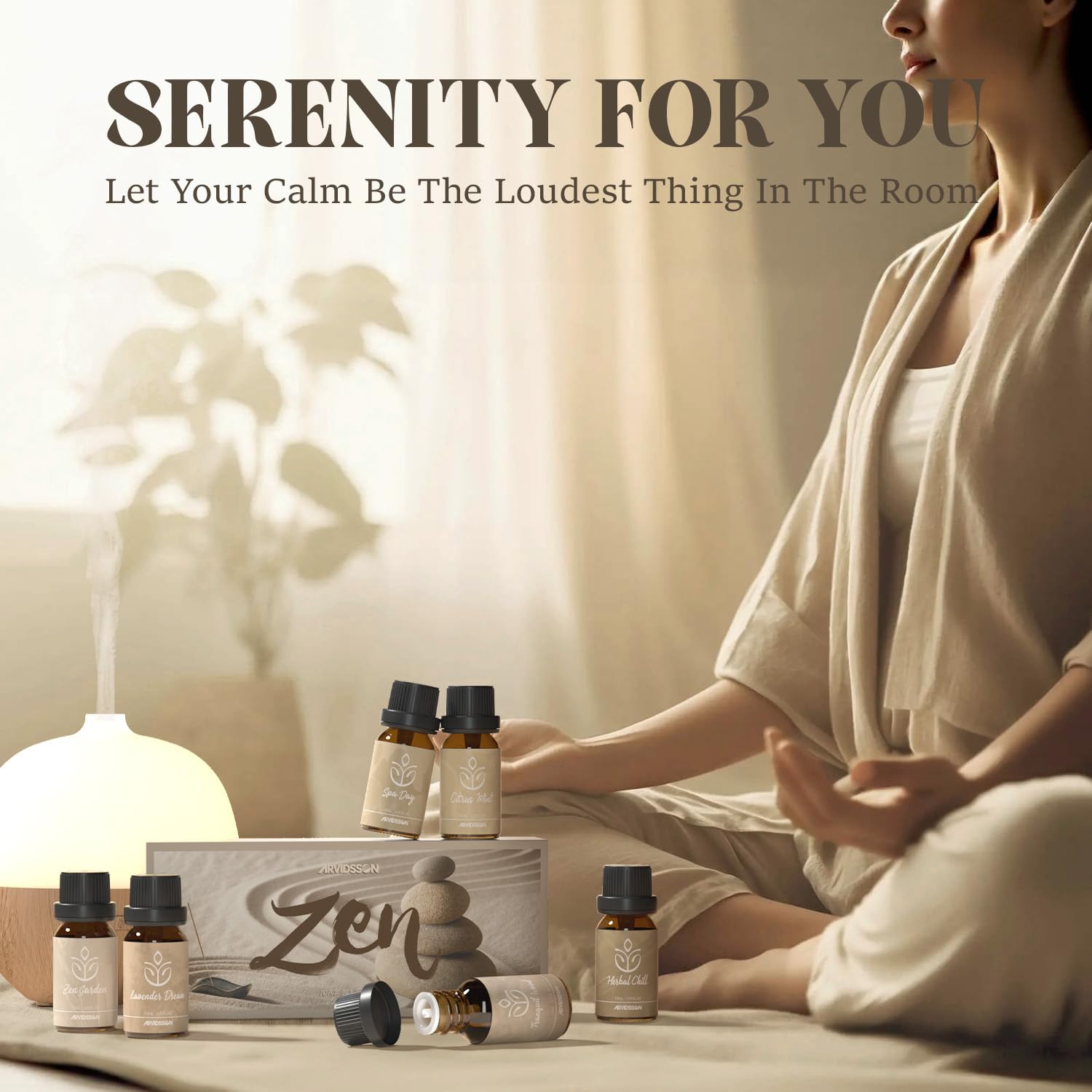 Herbal Chill calming aroma essential oil bottle