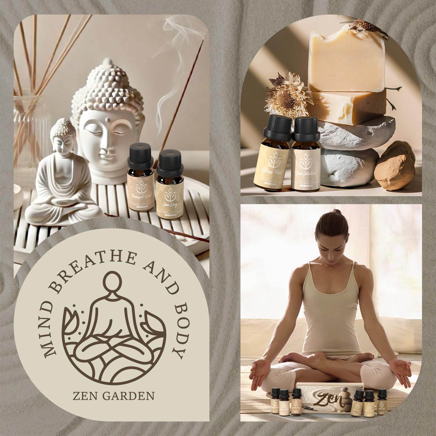 Gift-ready ARVIDSSON Zen Essential Oils Set