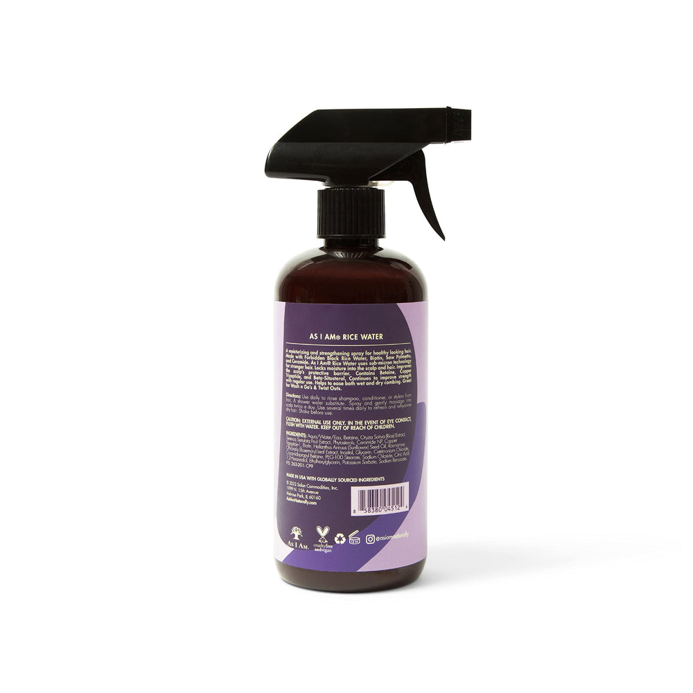 Forbidden Black Rice Water ingredient highlight