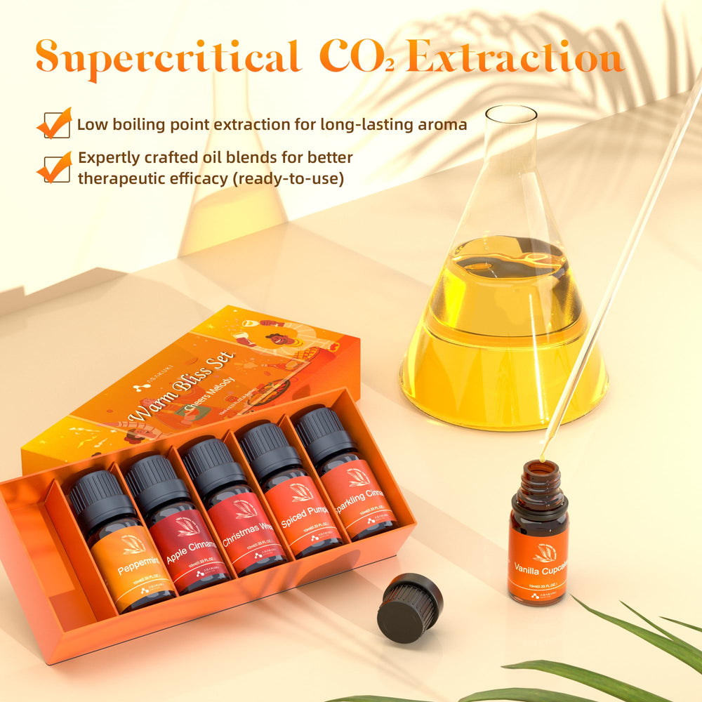 ASAKUKI 6x10 ml essential oils set packaging image