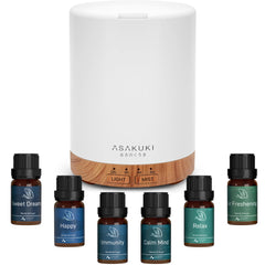 ASAKUKI diffuser 300ml brown with oils