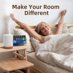 Cool mist humidifier feature of ASAKUKI diffuser