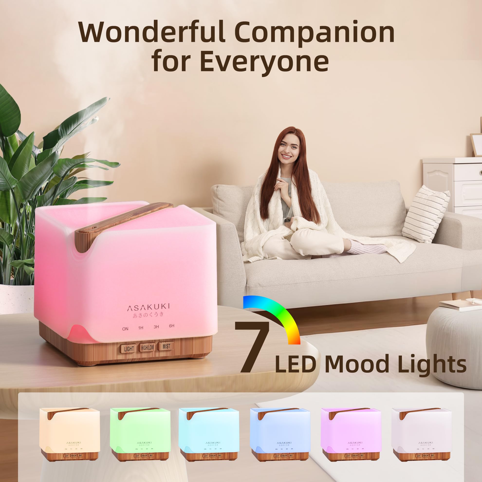 Minimalist diffuser design suitable for home decor