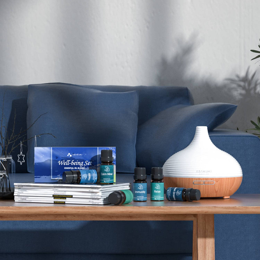 ASAKUKI Immunity essential oil blend bottle for diffusers
