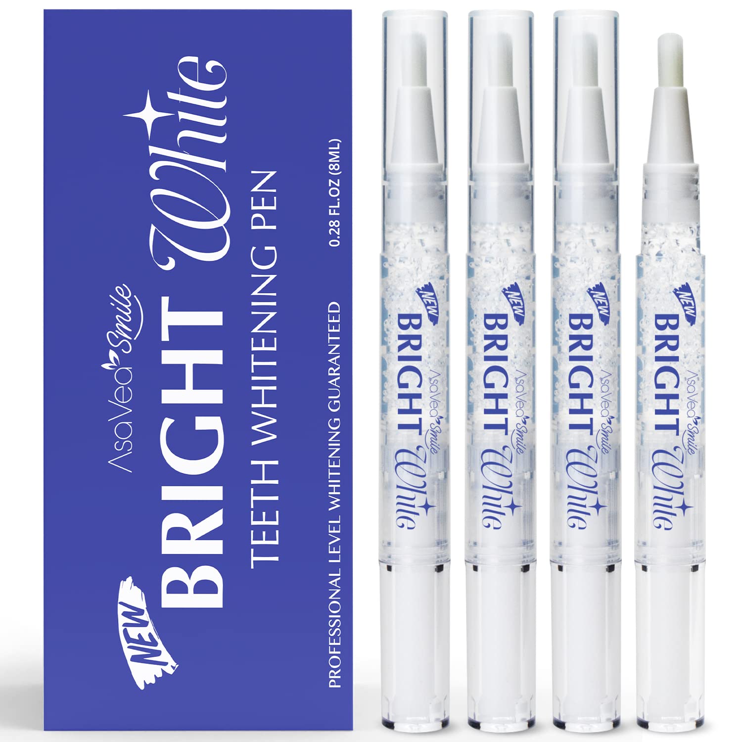AsaVea Smile Teeth Whitening Pen 4-pack