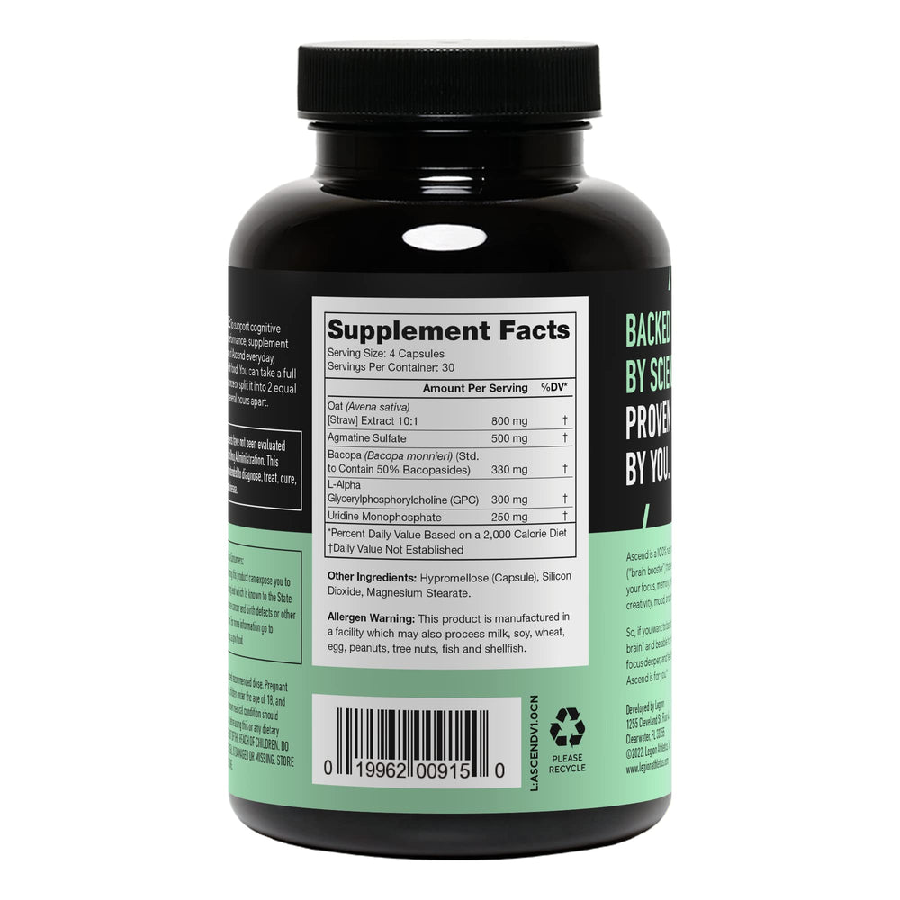 Ingredient highlight: Alpha-GPC 300 mg per serving