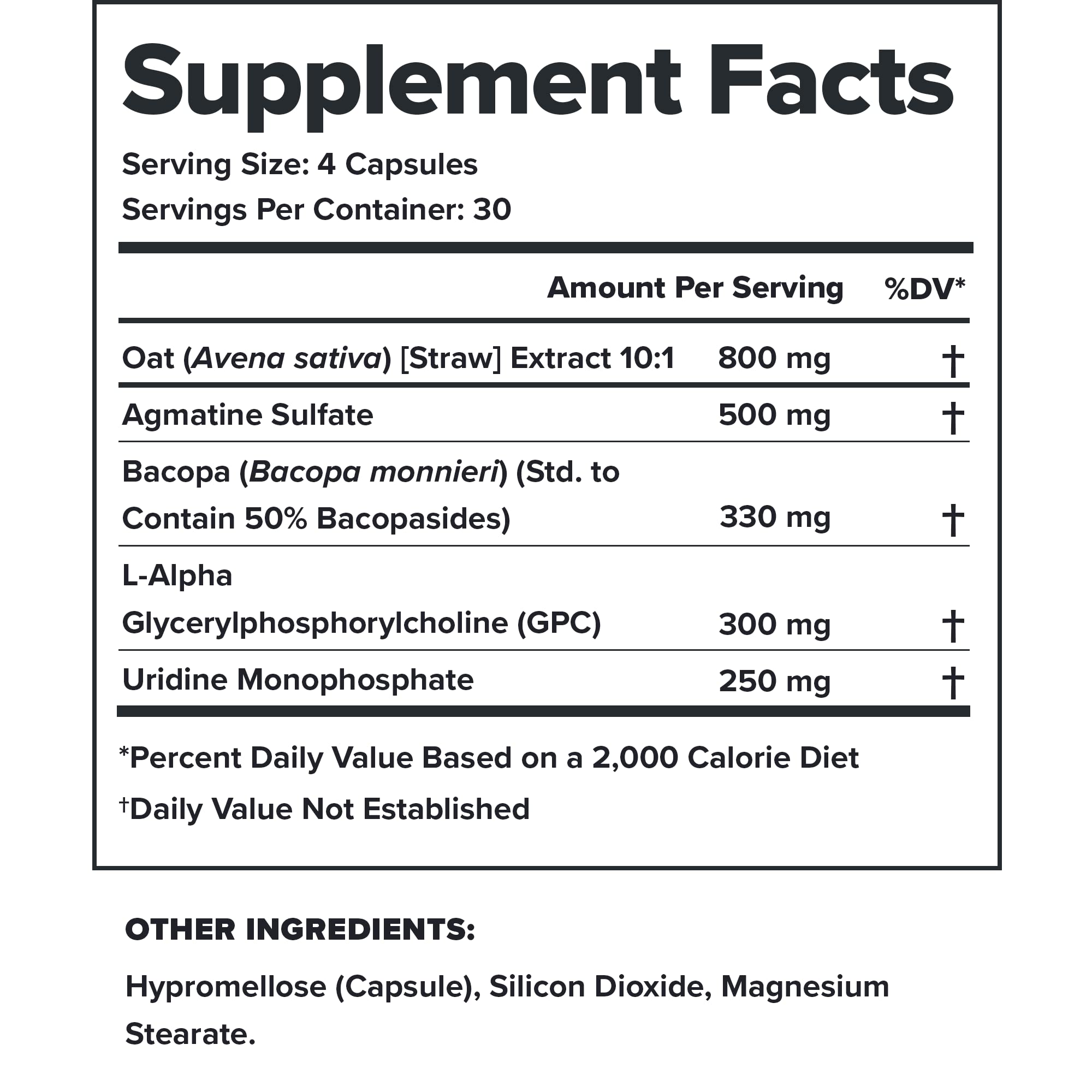 Ingredient highlight: Bacopa Monnieri 330 mg per serving