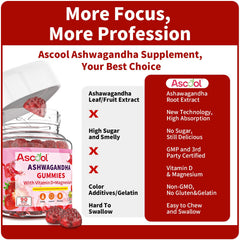 90-count bottle of Ashwagandha Gummies
