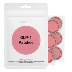 ASDF Cutra GLP-1 Patch packaging with 30 patches