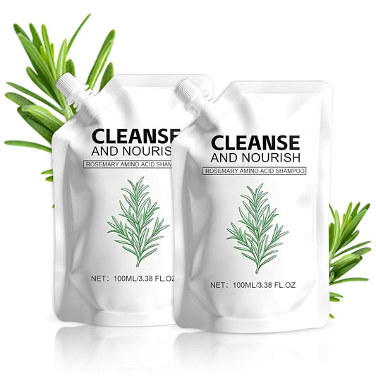 Aseawave Rosemary Amino Acid Shampoo bottle with plant-based nourishment for healthier hair.