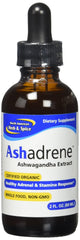 Ashadrene Capsules bottle beside outer packaging