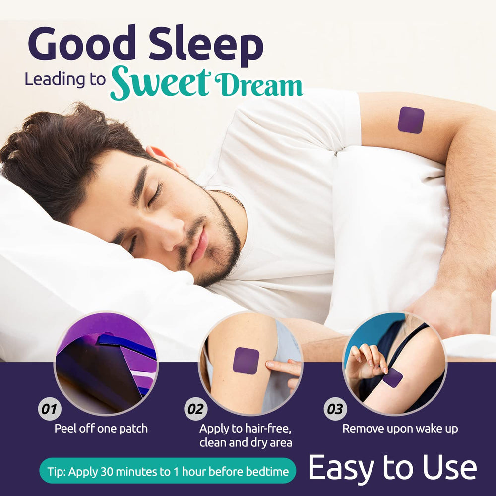 Peel-off backing on Ashania Sleep Patch