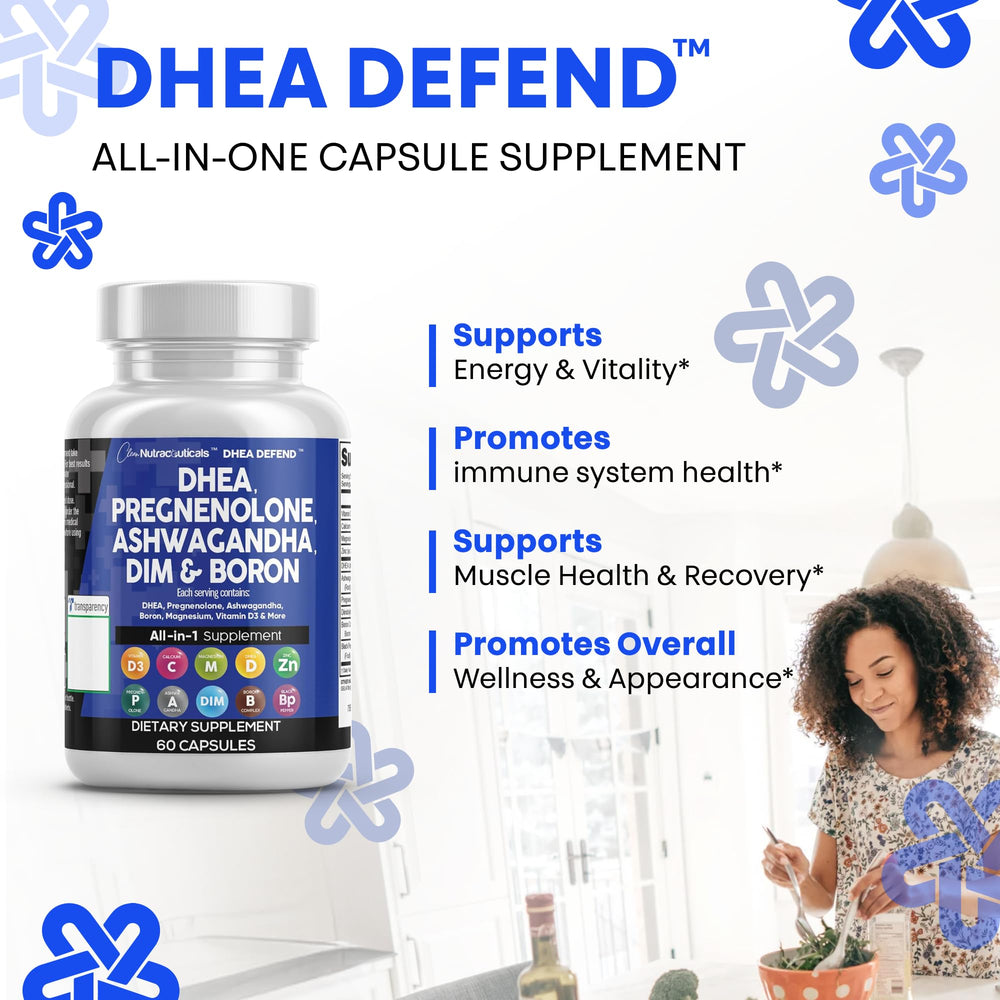 Ashwagandha and Boron with DHEA image