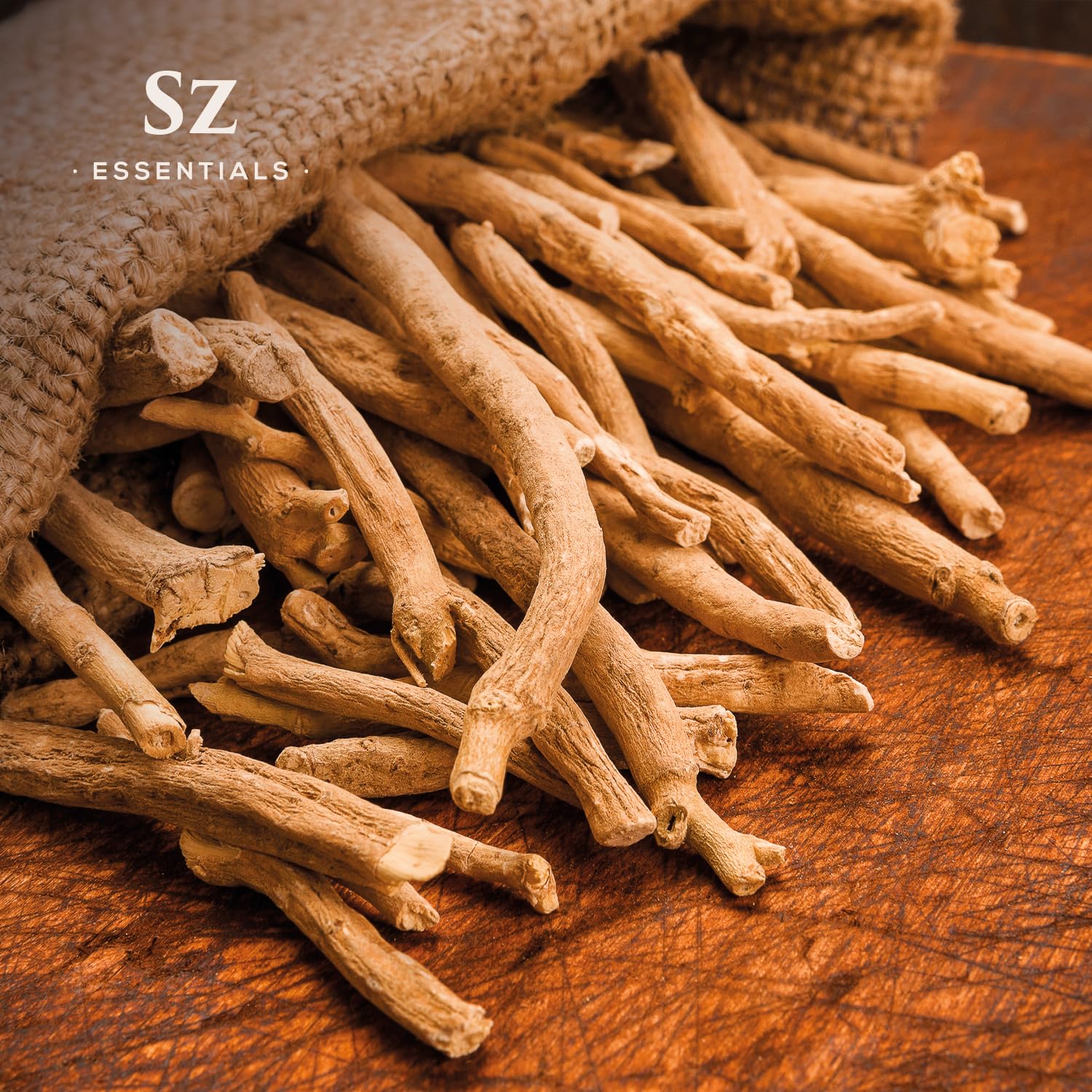 Close-up of Ashwagandha Essential Oil in a dropper