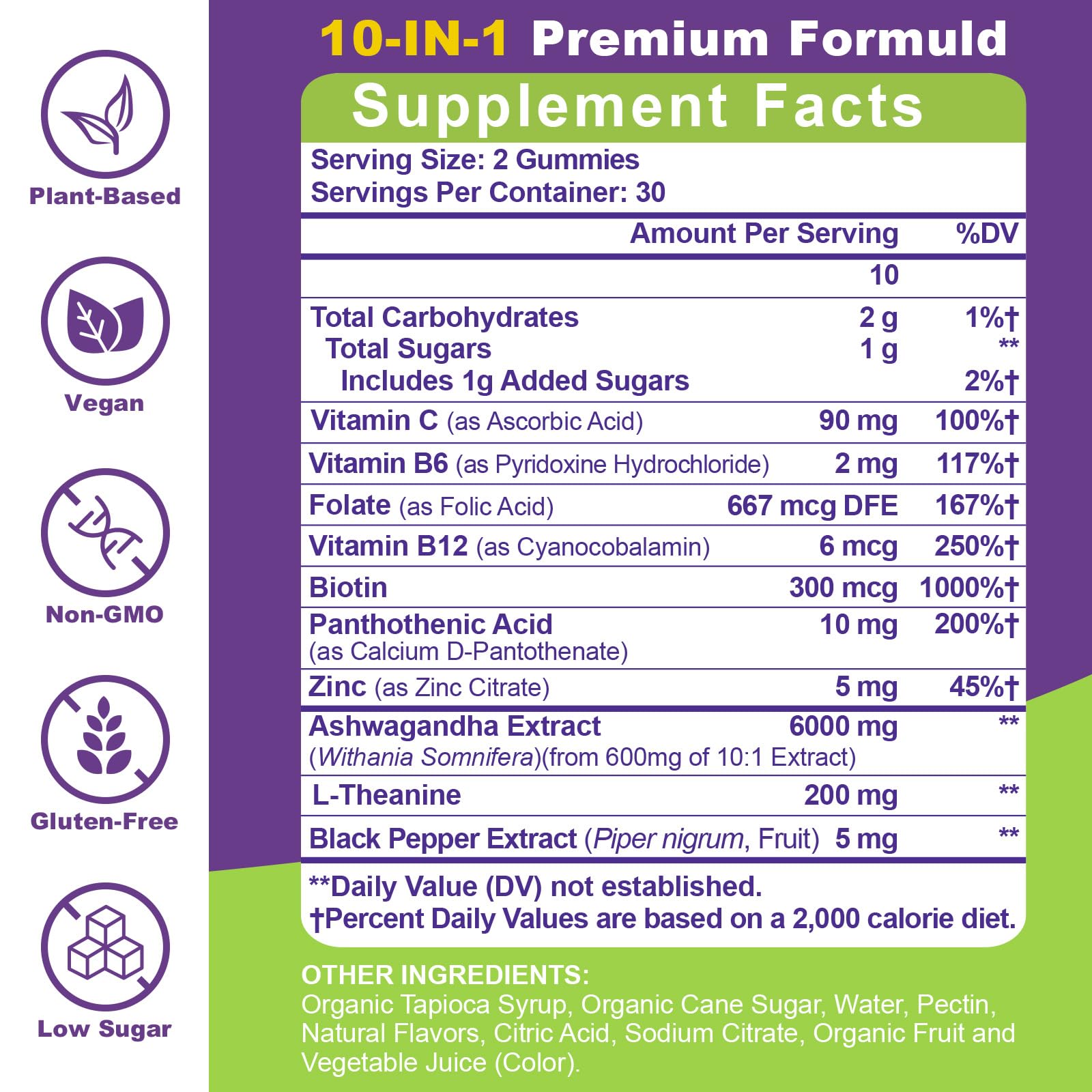 Ashwagandha Gummies bottle and packaging