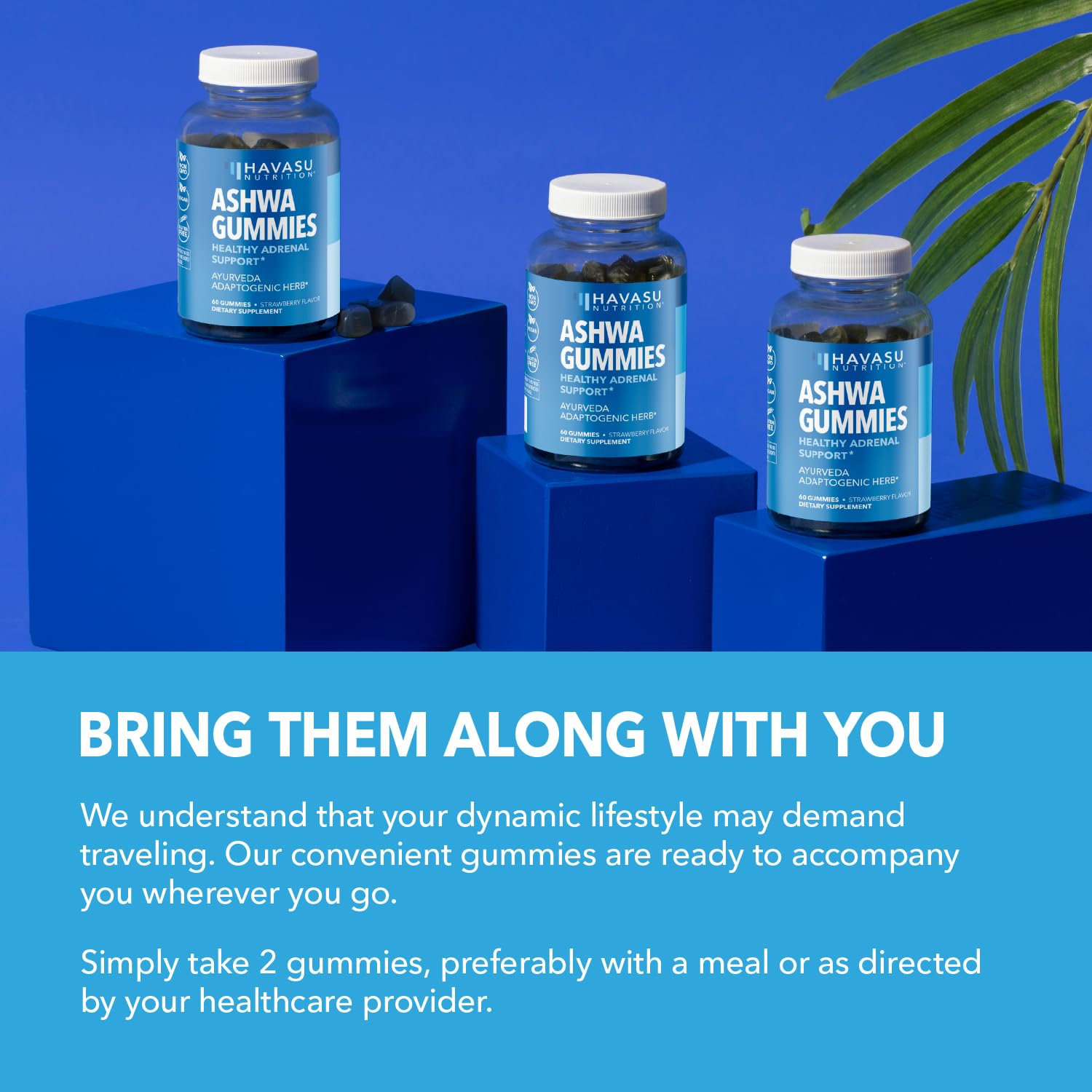 Mood balance and stress relief with Ashwagandha gummies