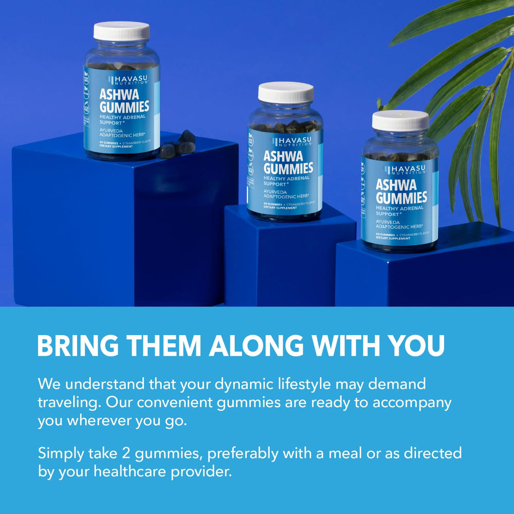 Mood balance and stress relief with Ashwagandha gummies