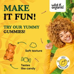 Two bottles included with 60 gummies per bottle