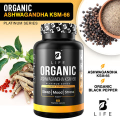 Close-up of KSM-66 Ashwagandha capsules