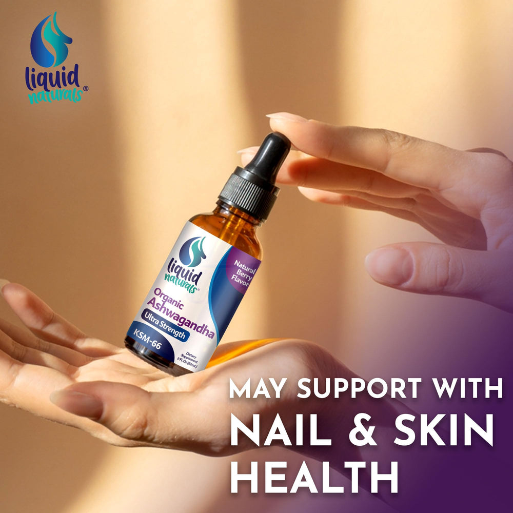 Berry-flavored Ashwagandha KSM-66 Drops lifestyle image