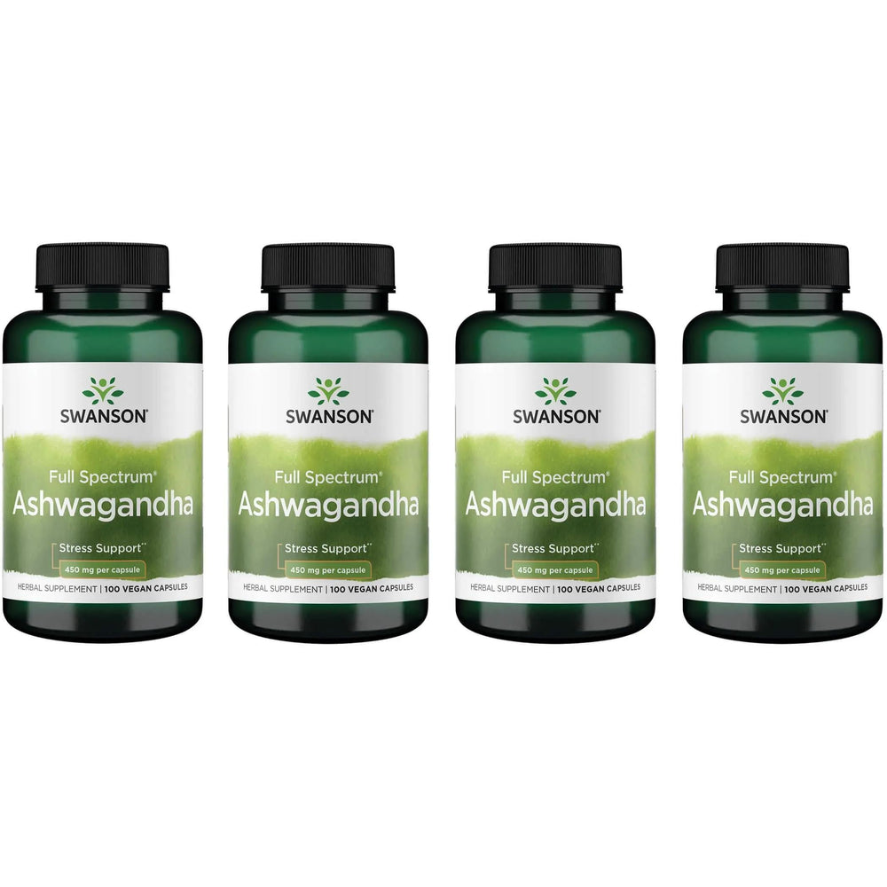 Bottle of Swanson Ashwagandha Powder Supplement