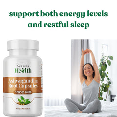 Ashwagandha capsules for mood and energy support