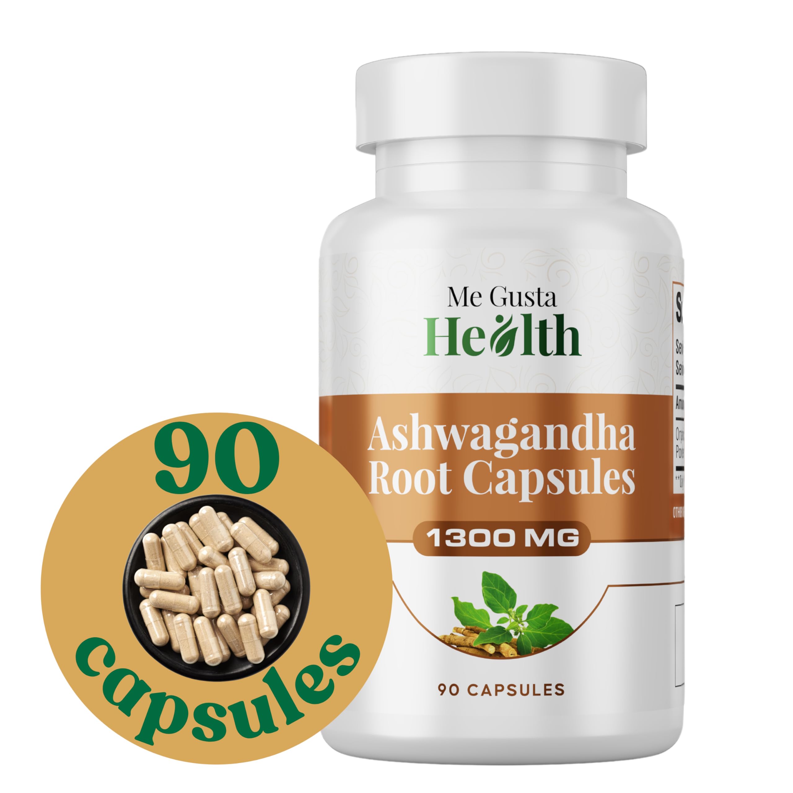 Ashwagandha capsules for sleep support and relaxation