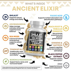 Ashwagandha and Tongkat Ali capsules for daily wellness