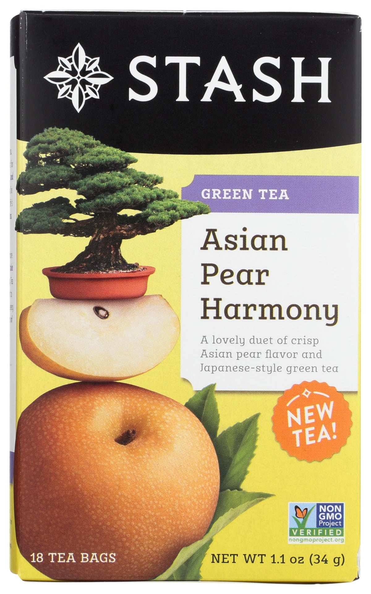 Asian Pear Harmony Green Tea 18-bag box by Stash Tea