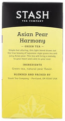 Close-up of green tea leaves for Asian Pear Harmony Green Tea