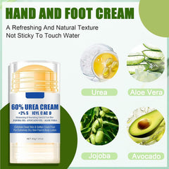 ASMAYSA 60 percent urea foot cream close-up for fast hydration and barrier support.