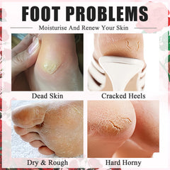 ASMAYSA foot care reveals smoother heels and soles after use