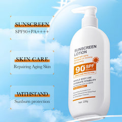 Asmaysa SPF 90 sunscreen worn during a hike, sweat-resistant performance