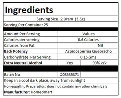 Packaging display: 3 vials of 200C potency homeopathy pellets