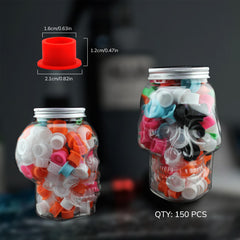 Aspiration eco-friendly silicone ink caps durable non-toxic and odorless for hygienic use