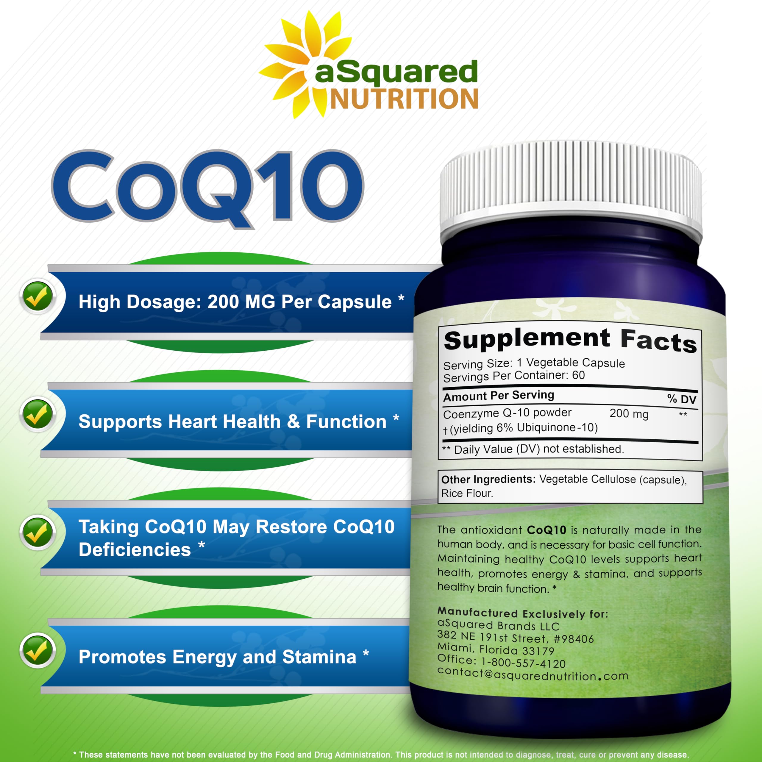 CoQ10 200mg vegan capsule close-up