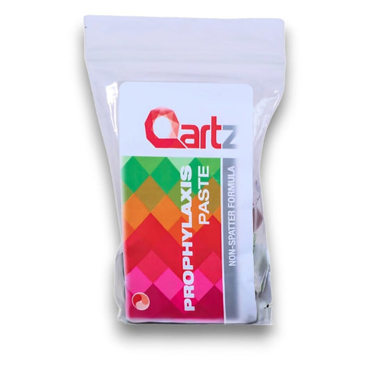 Assorted flavored tooth polish, medium grit, 14 cups, professional strength