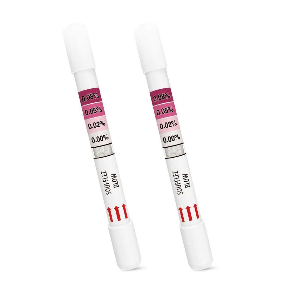 AssuTest Breathalyzer packaging and kit