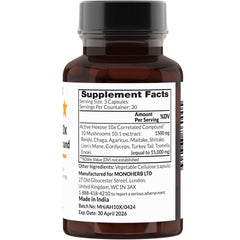 Transparent vegetable capsules of Astaxanthin 12 mg