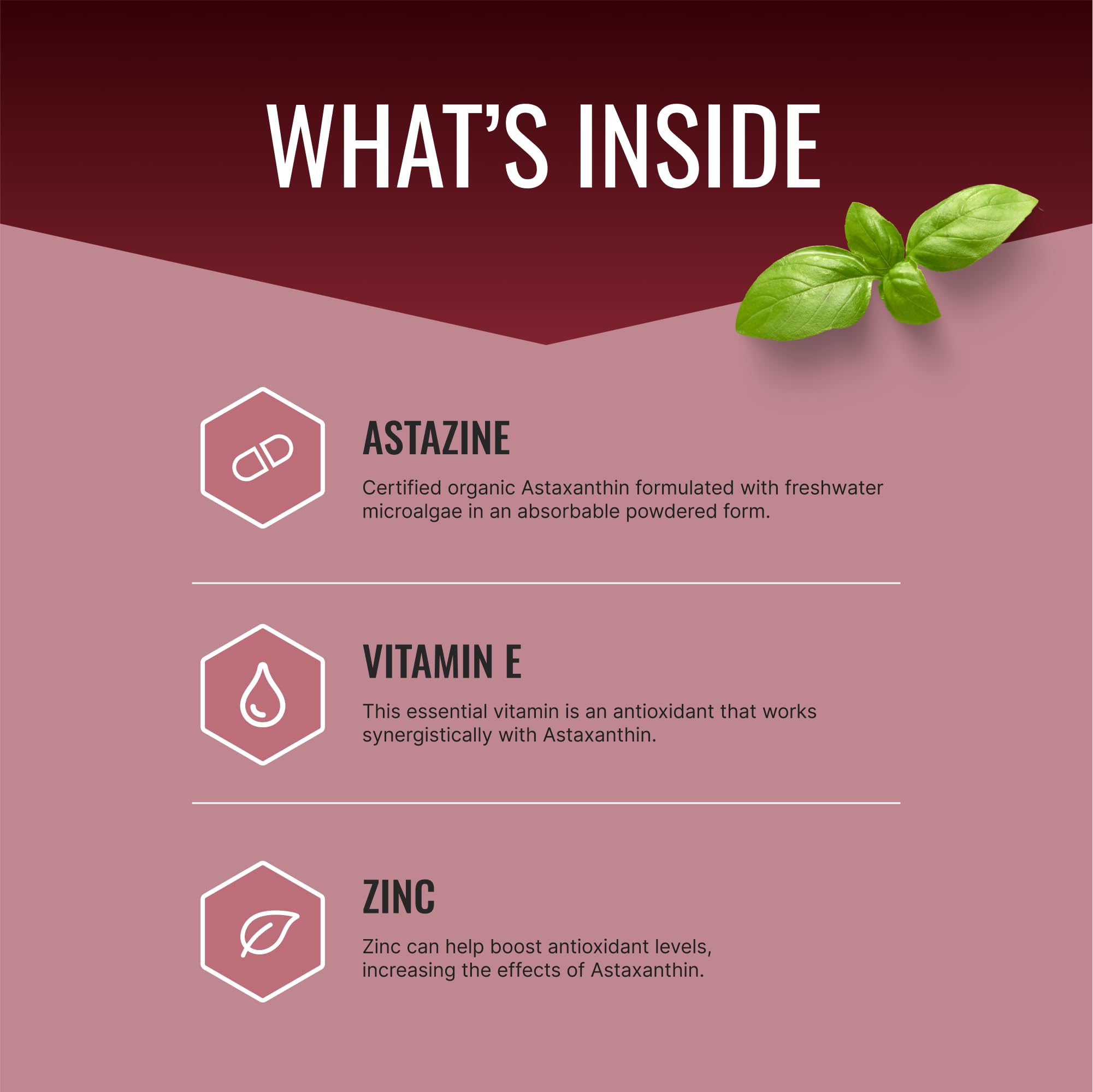 Powder-form Astaxanthin Astazine certified organic