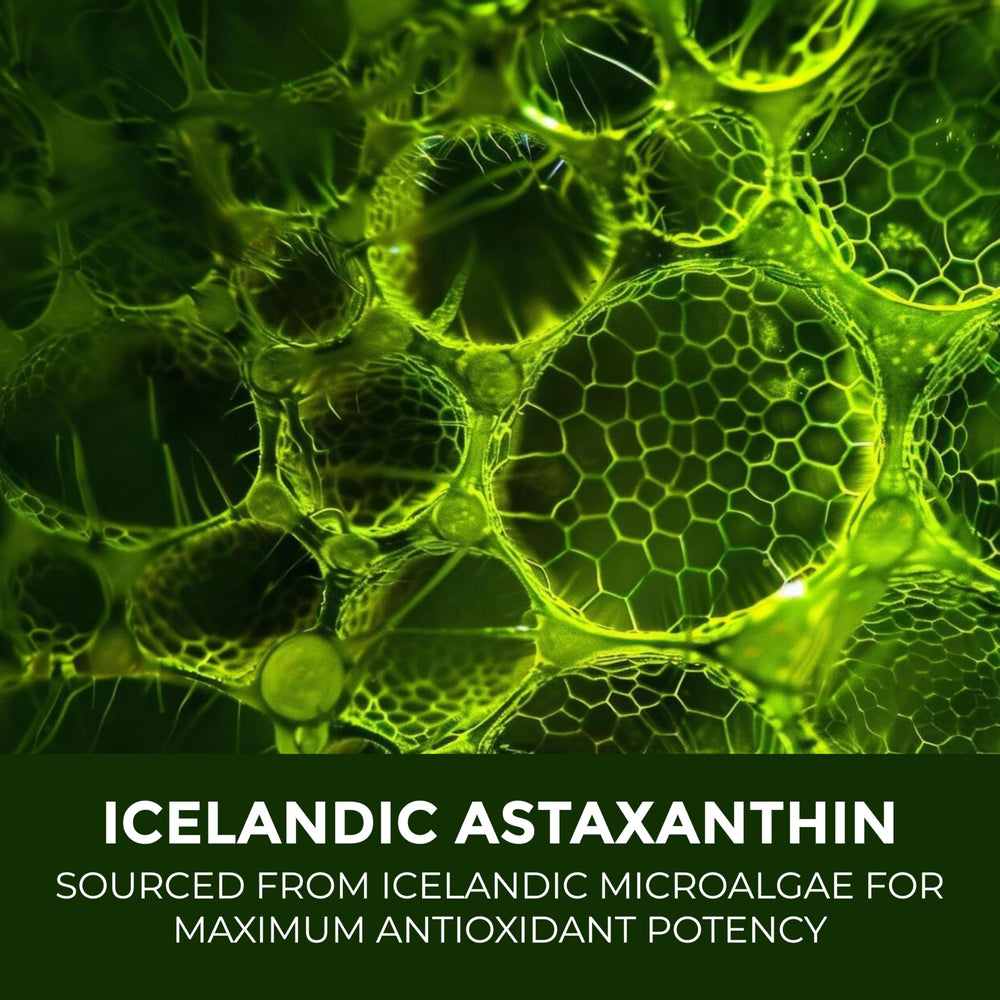 Healthy skin health concept representing benefits of astaxanthin