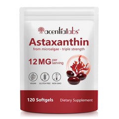 Astaxanthin 12mg softgels 120-count