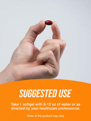 One softgel serving of Astaxanthin 12mg