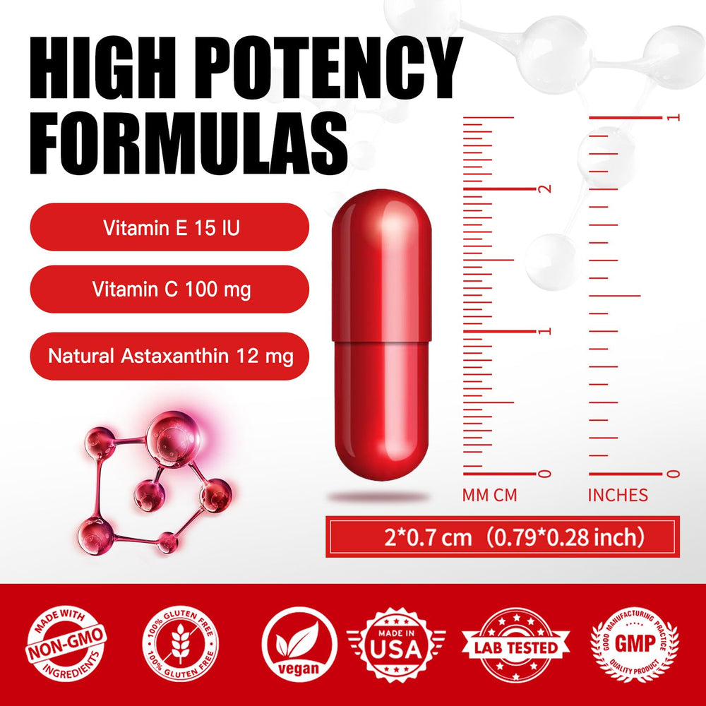 Astaxanthin with Vitamin E & C high absorption formula