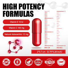 Astaxanthin with Vitamin E & C high absorption formula