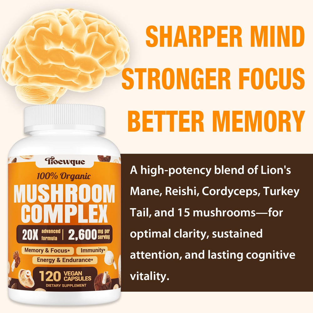 Brain support supplement with astragalus and elderberry ingredients