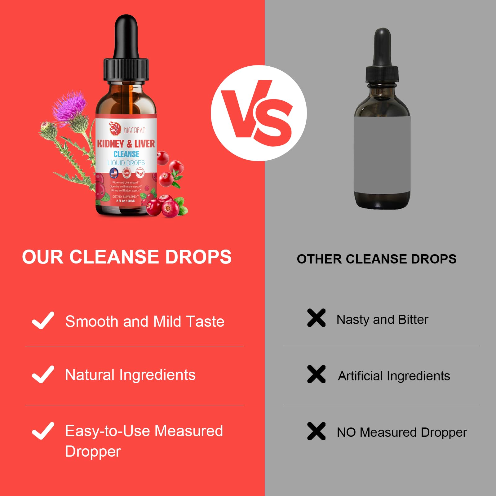 Astragalus and honeysuckle among botanicals in the blend.