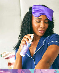 ASUTRA pillow spray in an aluminum bottle
