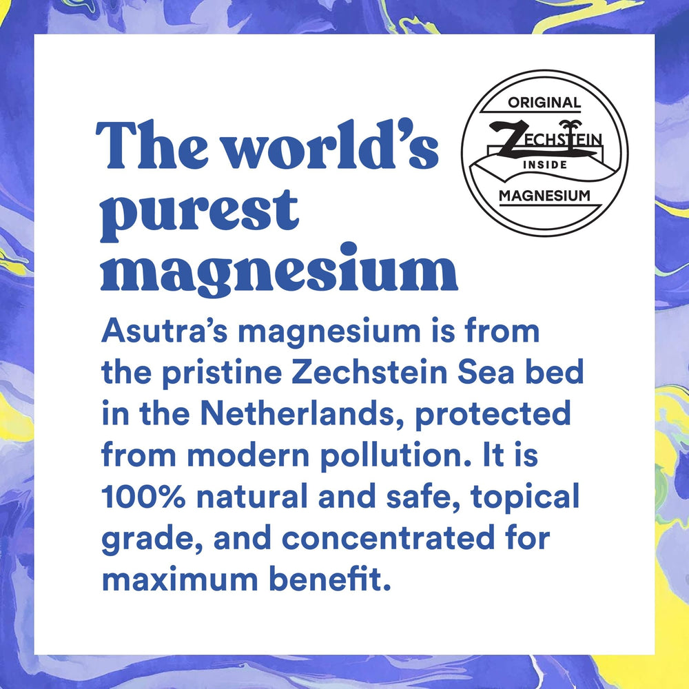 Foot soak using Asutra magnesium chloride bath flakes