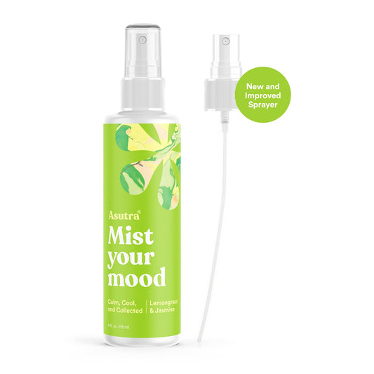 ASUTRA Lemongrass Jasmine spray bottle back label